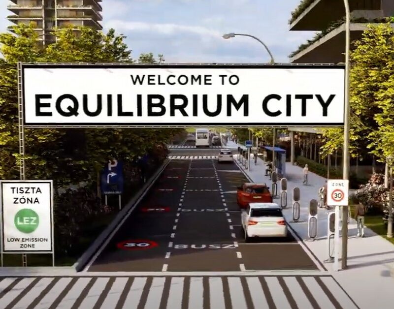 Az Egyensúly Intézet városkoncepció-videója